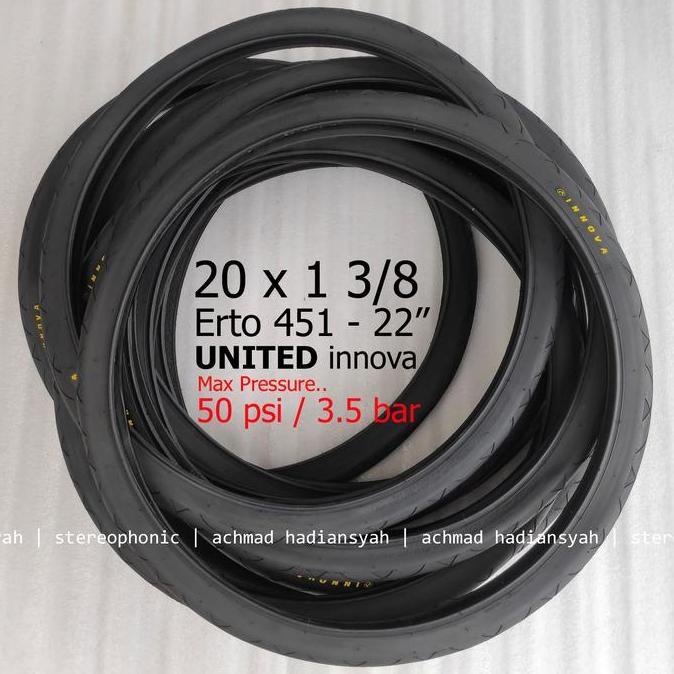 22 inch Ban Luar 20inch Balap Ban Luar 22inch Ban Luar 20inch plus 451