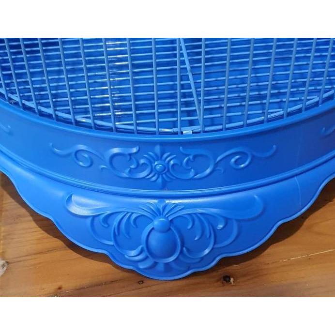 KBD KANDANG BESI BULAT CAPSUL DAYANG JERUJI TEBAL LOVEBIRD KONIN ROBIN