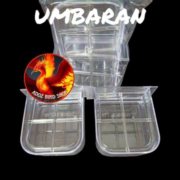 TEMPAT MAKAN/MINUM UMBARAN SEKAT LOVEBIRD KENARI ELITE SONG