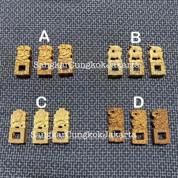 Aksesoris Sangkar Cungkok Variasi Kandang Kecil Pleci Bahan Bambu