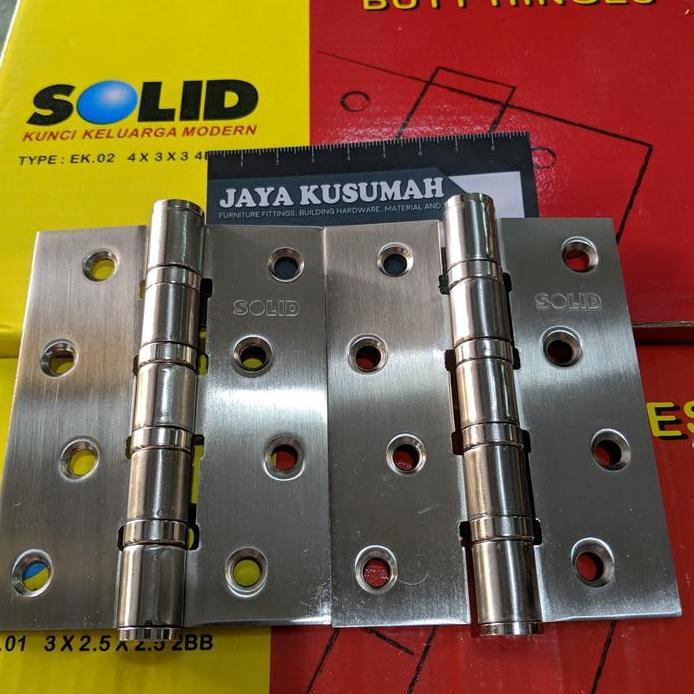 Engsel Solid 4 inch / Engsel Pintu Rumah 4"