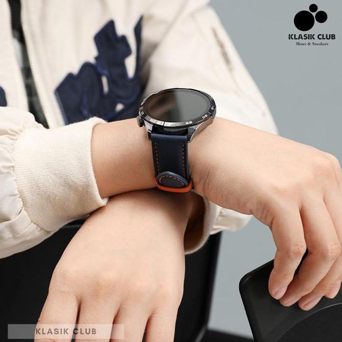 Strap Smartwatch Quick Release 22mm 20mm 18mm Kulit Asli / Tali Jam Smartwatch Huawei Watch GT 5 GT 