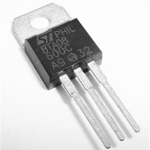 NARBU TRIACS TRIAC BTA08-600C 8A 600V TO-220