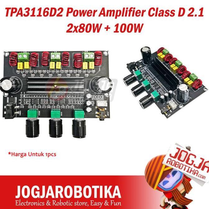 OMBAGE TPA3116 TPA3116D TPA3116D2 Power Amplifier Class D 2.1 2x80W + 100W