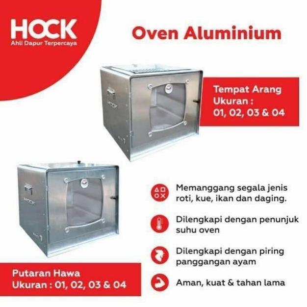 XARIELTA Hock Oven Kompor no 1 Alumunium Tempat Arang Tangkring Jumbo Size