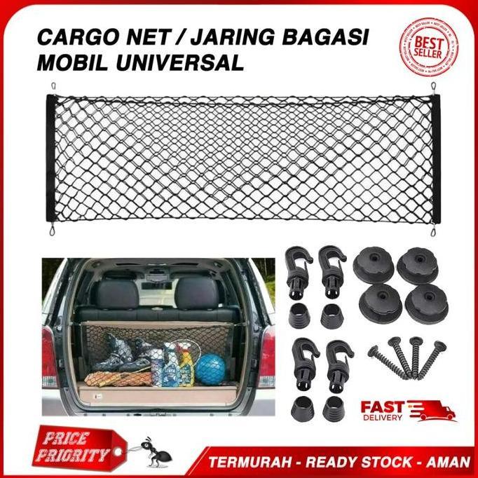XARIELTA Jaring Bagasi Mobil / Jala Bagasi Mobil / Cargo Net