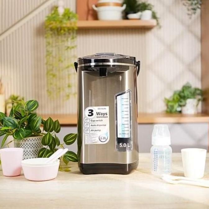 SUMOBOX IDEALIFE IL111A Pemanas Air Litrik 5L 5 Liter Idealife Termos Listrik Electric Thermo Pot IL