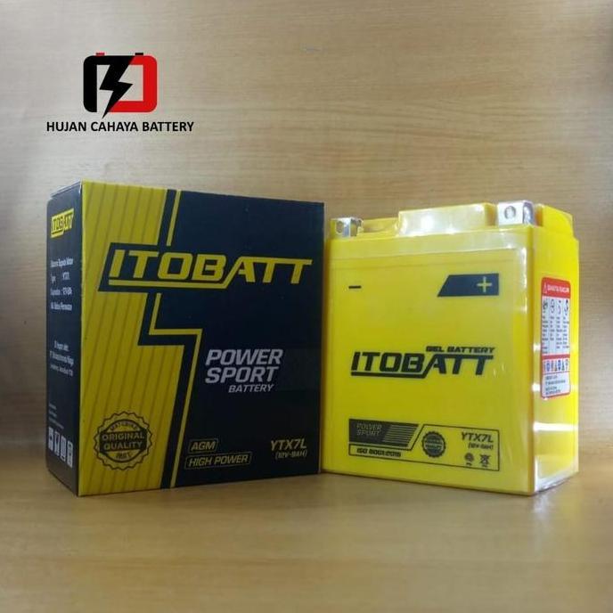 Aki Vespa Lx 150 / Vespa Lx125 / Vespa Sprint - Itobatt Ytx7L-Bs Mf