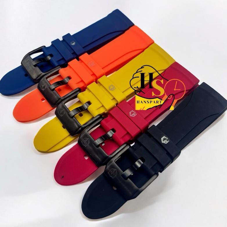 Strap Expedition rubber silikon 24mm Strap tali jam Expedition Tali Exp Diskon
