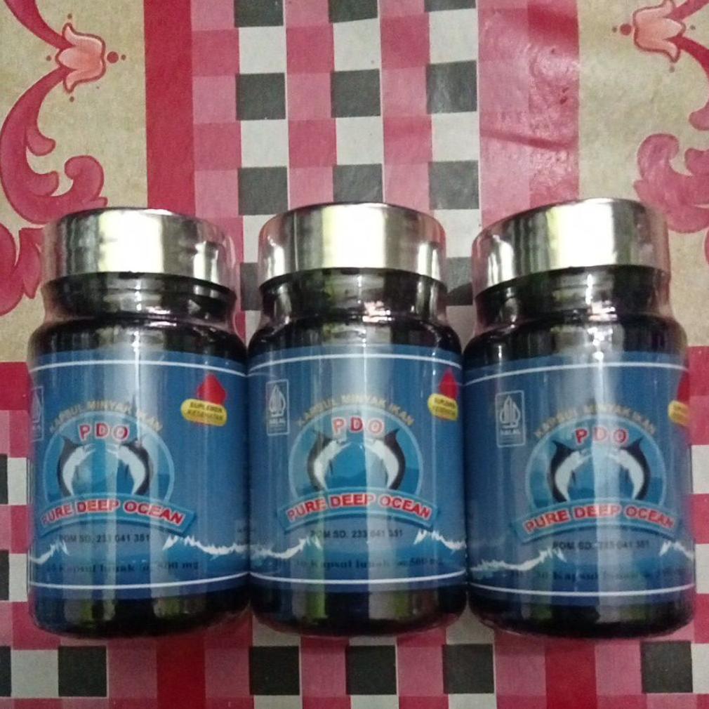 (Ready) Minyak Ikan Pdo Kapsul Original Terlaris