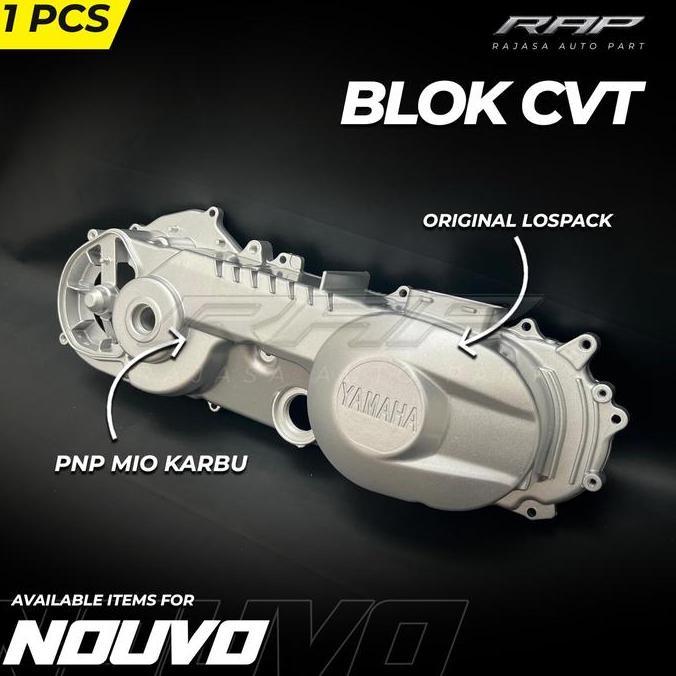 BLOK / BAK CVT NOUVO Z NOUVO LELE IMPORT LOSTPACK / BAK CVT YAMAHA NOUVO 5LW MOTORCYCLE ORIGINAL DAN