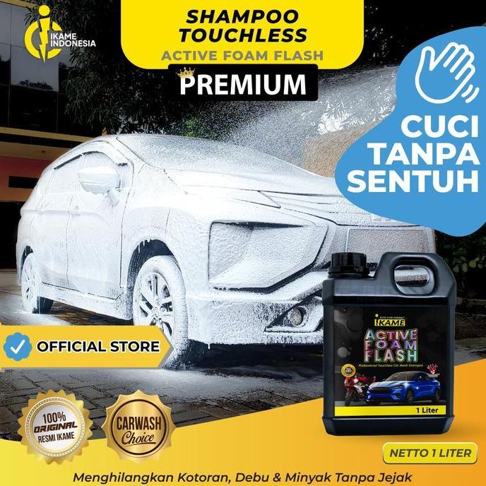 Shampo Touchless IKAME ORIGINAL 100% / Active Foam Flash / Shampo tanpa sentuh / Touchless Shampoo /