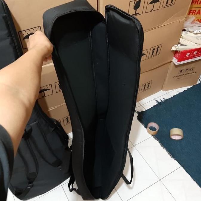 Gigbag/Semi Gigbag/Softcase Gitar Bass Elektrik Tebal Merk Dame