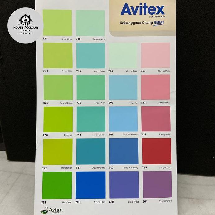 AVIAN AVITEX EXTERIOR 25 KG/CAT TEMBOK EXTERIOR/CAT TEMBOK LUAR