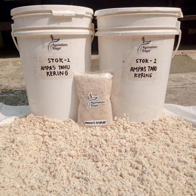 Ampas Tahu Semi Kering Pakan Ternak 1Kg