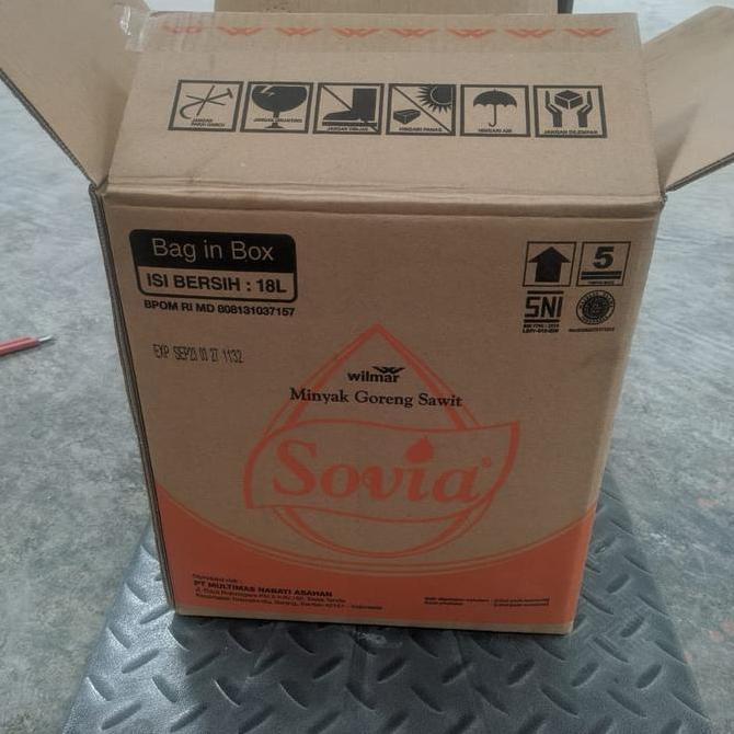 Minyak Goreng Bib 18 Liter Sovia