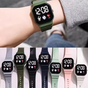 FLASH SALE Jam Tangan Karet LED Jam Tangan Anak Anak Jam Tangan Sports Watch Jam Tangan Olahraga Jam