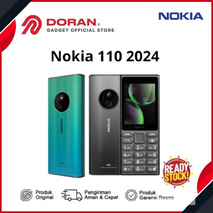Gavanazz - Nokia 110 (2024) | Nokia Jadul Nokia 110 (2024) 64/128 Dual SIM 1000mAh - Garansi Resmi