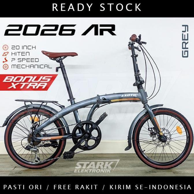 Exotic 2026 AR Sepeda Lipat Folding Bike