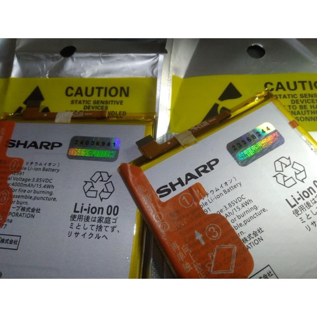 Sharp He391 He-391 Original 100% Genuine Battery Batre Baterai Sharp Aquos Sense 3+ Plus Sense 4+ Pl