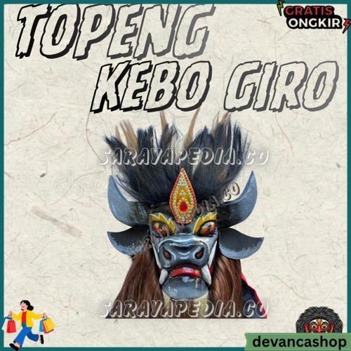 Topeng Kebo Giro Premium Topeng Pentas Sry Cod