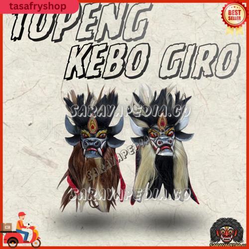 Topeng Kebo Giro Premium Topeng Pentas Sry Cod