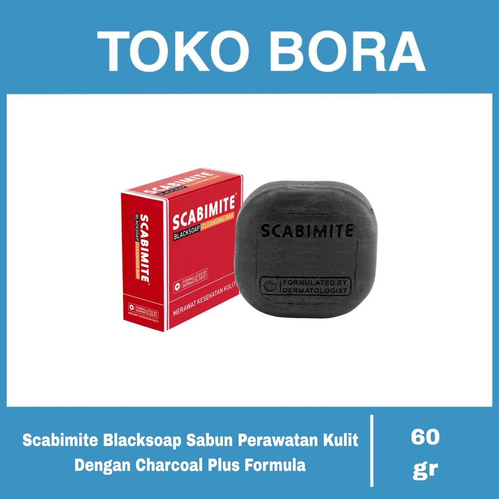 Scabimite Blacksoap Sabun 60gr