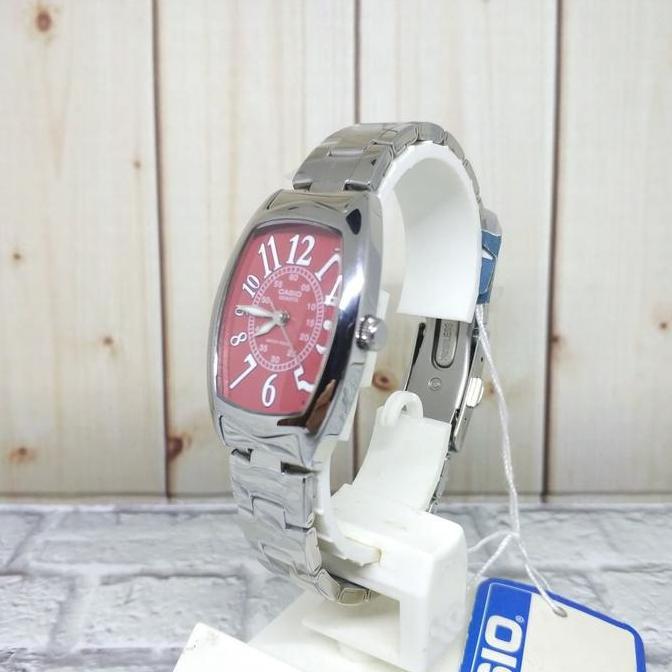 CASIO Analog Jam Tangan Wanita Rantai Silver LTP-1208D-4B Original