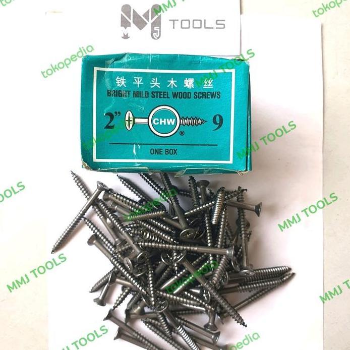 Ready Sekrup kayu CHW + 2"9 - CHW wood screw