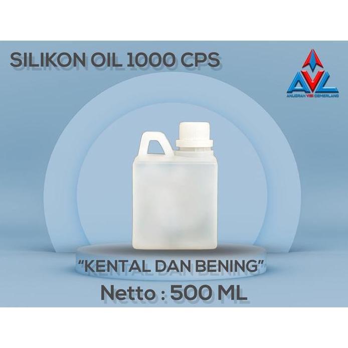 SILIKON OIL / SILICON OIL MURNI / SILIKON OIL 1000 CPS / SILICONE / SILIKON MURNI - 500 ML
