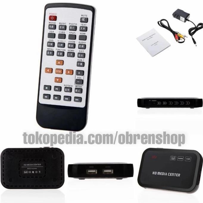 HD Media Player HDMI VGA RCA