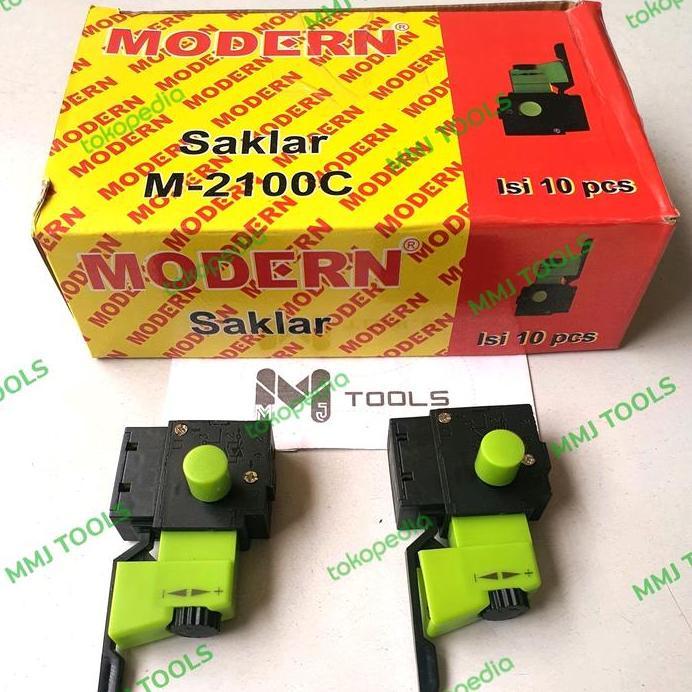 Ready Saklar Mesin Bor MODERN 2100C - Switch On Off Mesin Bor MODERN 2100c