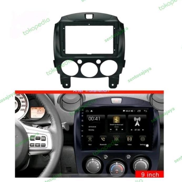 Frame Head Unit 9 Inch Mazda 2