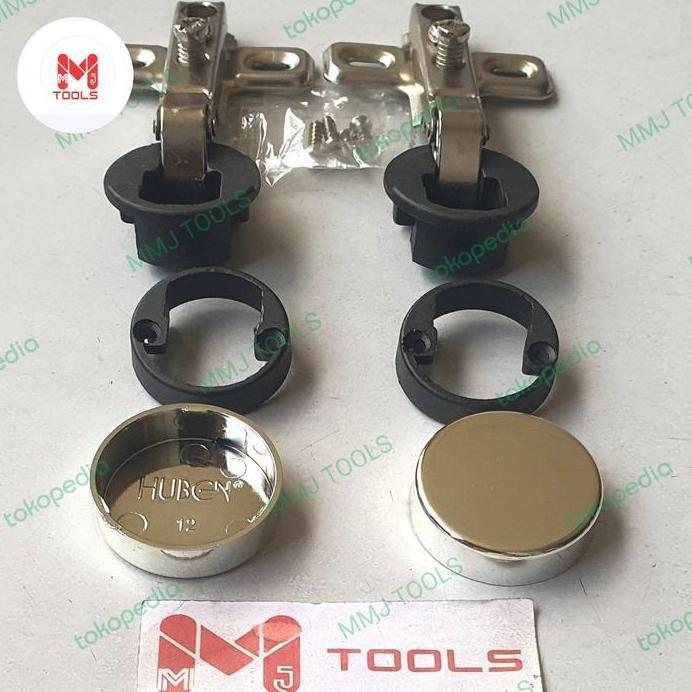 Ready Engsel Sendok Kaca HUBEN Lurus GH-O -  HUBEN Engsel Sendok Kaca