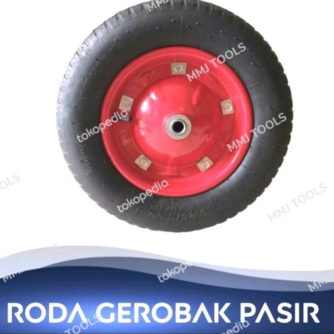 Ready Roda gerobak pasir ban HIDUP - Roda gerobak pasir ban pompa / angin