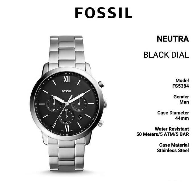 Jam Tangan Pria Original FS5384 FS 5384 Neutra Chronograph Original Garansi Resmi 2Tahun