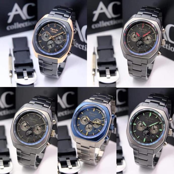 JAM TANGAN PRIA ALEXANDRE CHRISTIE AC6666 AC 6666 ORIGINAL GARANSI RESMI 1TAHUN