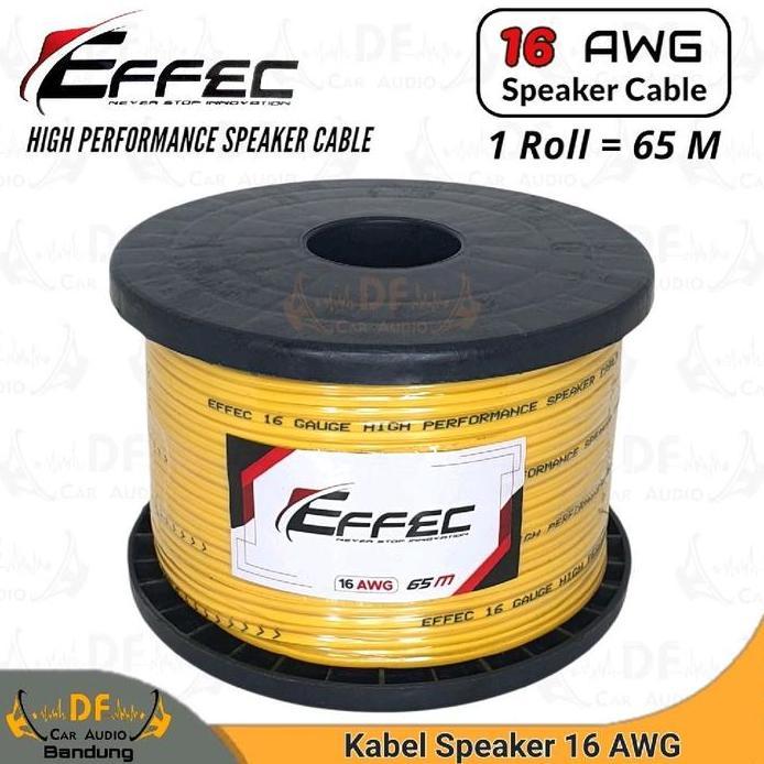 Kabel Speaker Effec 16 AWG ( 1 Roll = 65 M ) / Kabel Speaker Audio Mobil / Speaker Cable