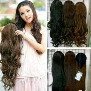 Bando Wig Rambut Palsu Wanita Dewasa
