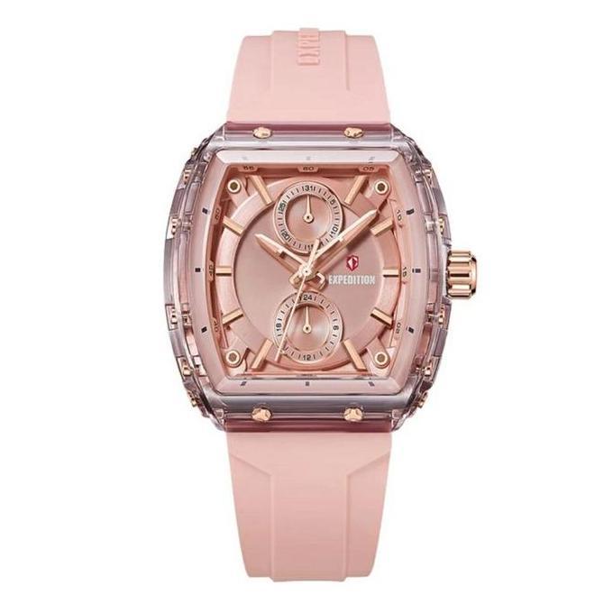 Jam Tangan Wanita EXP EX 6814 MFRRGPN Light Pink
