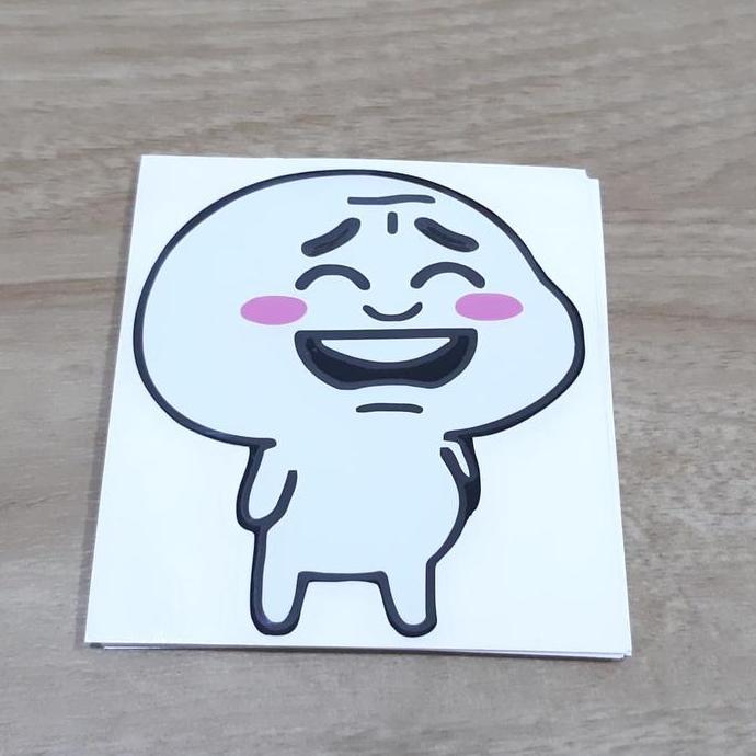 Stiker Mobil Quby Pentol Bitch Please