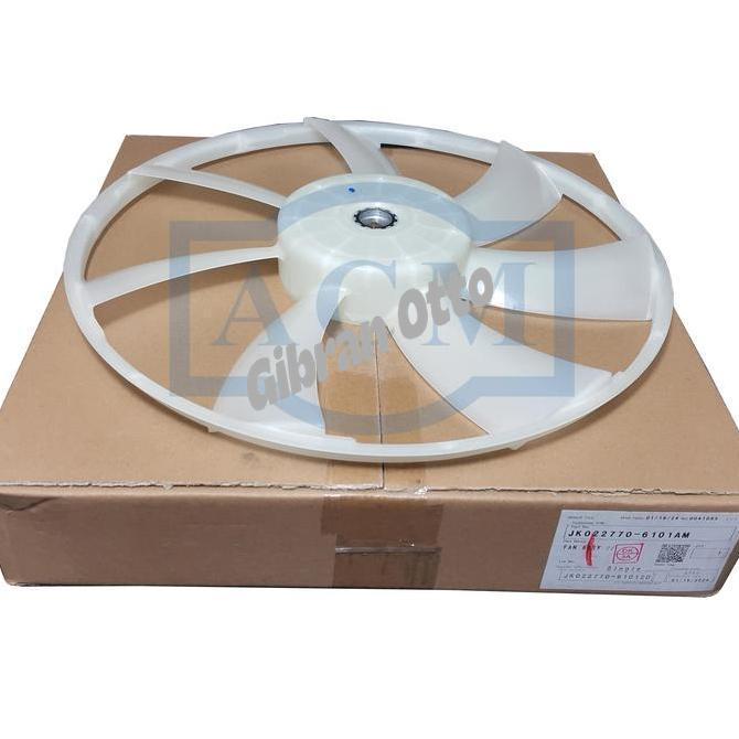 KOMPONEN SUSPENSI MOBIL DAUN KIPAS TOYOTA YARIS DENSO ND ORIGINAL FAN BLADE EXTRA FAN AC KUALITAS OE