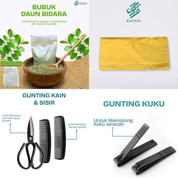 New PAKET KAIN KAFAN KAFANI PEREMPUAN - AKHWAT