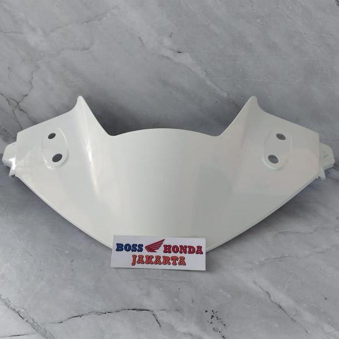 SPAREPART CBR 250 R CBU : 64250-KYJ-900ZM COVER BATOK LAMPU DEPAN PUTIH CBR 250 R CBU / COVER FRONT 