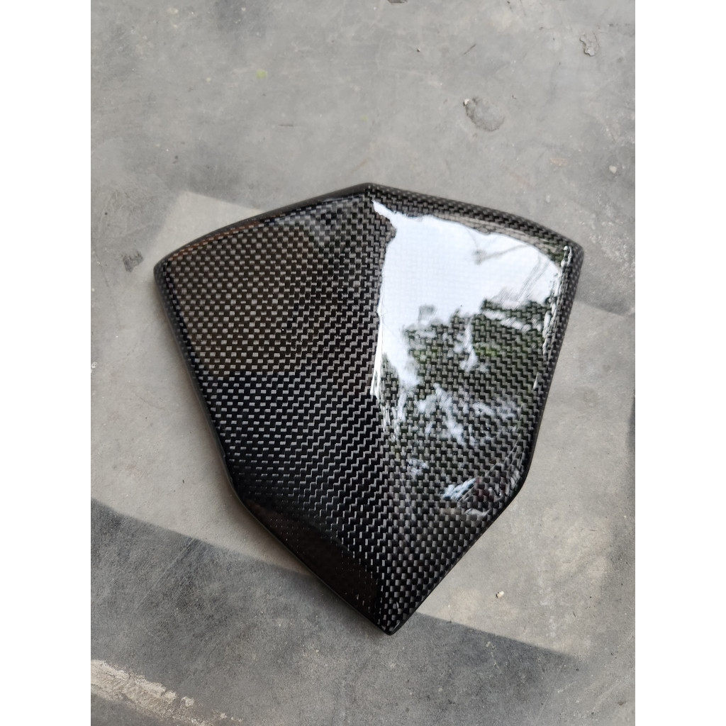 Visor Vario 125 150 Led Old Carbon Kevlar Plain