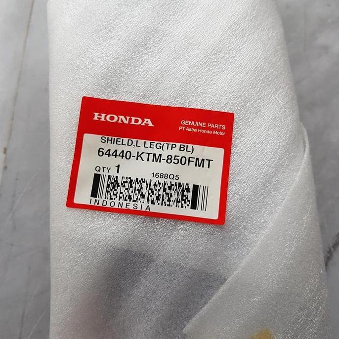 SPAREPART SUPRA X 125 : 64440-KTM-850FMT LEKSIL LUAR KIRI BIRU SUPRA X 125 LAMA ORIGINAL AHM
