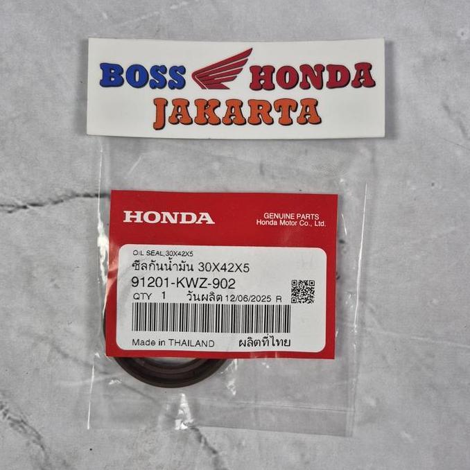 91201-KWZ-902 : SIL KRUK AS SEBELAH KANAN REVO AT / OIL SEAL 30X42X5 ORIGINAL HONDA MOTOR CO.,LTD MA