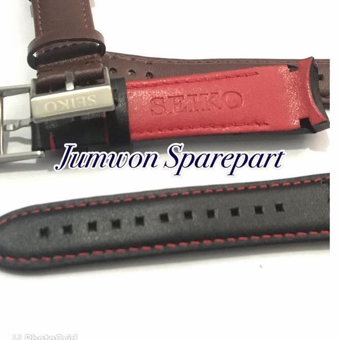 STRAP TALI SEIKO BARCELONA BARCA SPORTURA LEATHER SEIKO KULIT PREMIUM