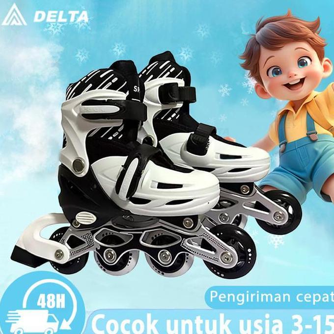 Sepatu Roda 4 Roda Anak Perempuan Cocok Anak Perempuan