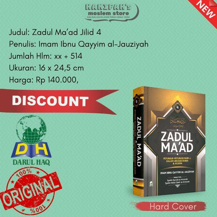 Zadul Maad / Zadul Ma Ad / Zadul Ma'ad Darul Haq Jilid 4 Original